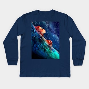 A Mermaid's Wish Kids Long Sleeve T-Shirt